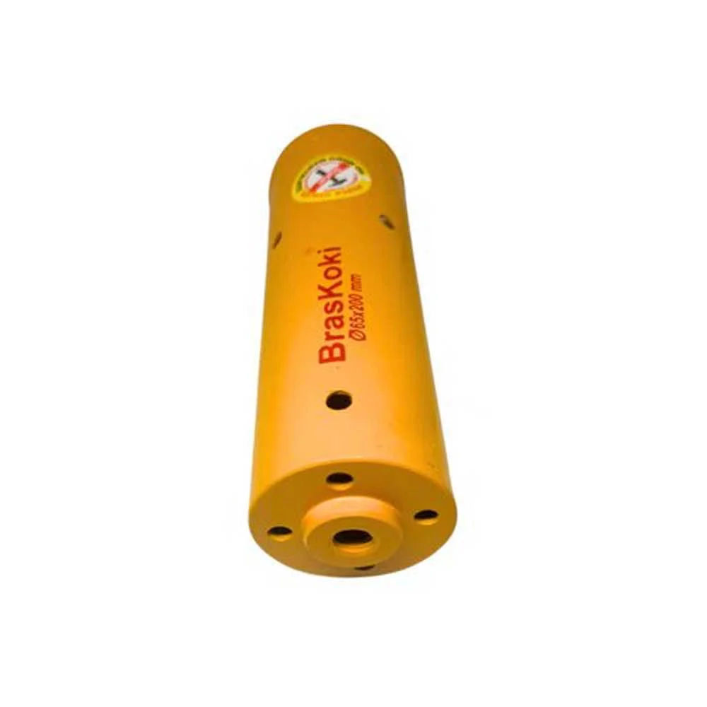 Serra Copo Diamantada 065/200/10mm Amarelo Braskoki